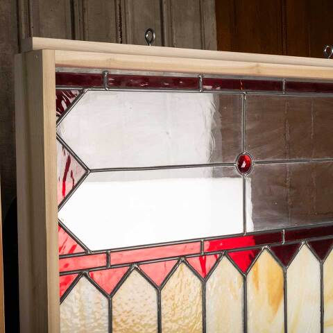 #47224 Salvaged Stained Glass Window Panel image 5