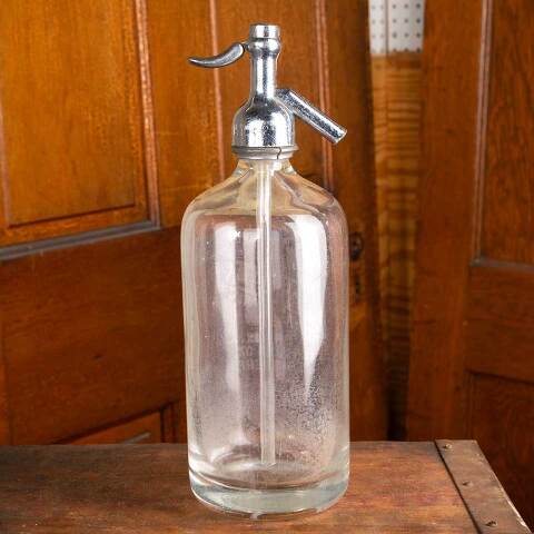 #47292 Antique Etched Glass W. Wolk Seltzer Bottle image 5