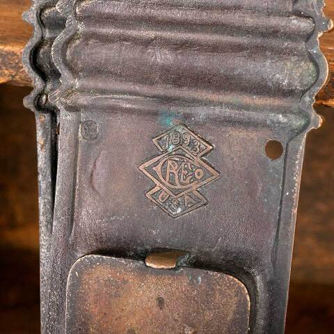 #47302 Salvaged Antique Pocket Door Pulls Hardware image 6