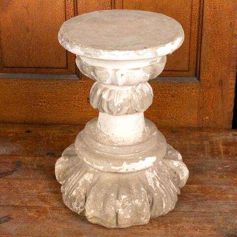 #47394 Vintage Cast Concrete Garden Pedestal Base image 6