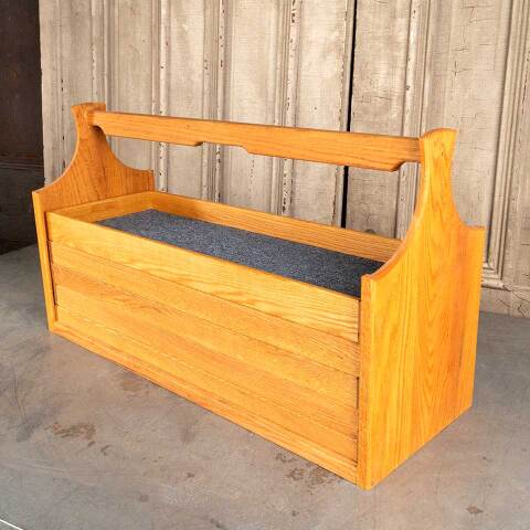 #47483 Large Oak Caddy Tote with Display Drawers image 2