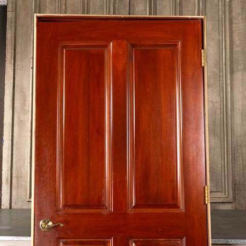 #47484 36x80 4 Panel Wood Interior Door & Jamb image 2