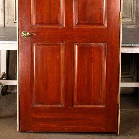 #47484 36x80 4 Panel Wood Interior Door & Jamb image 3