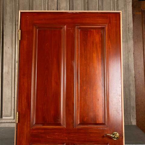 #47485 36x80 4 Panel Wood Interior Door & Jamb image 2