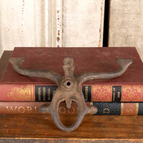 #47488 Antique Cast Iron Hall Tree Hook image 5