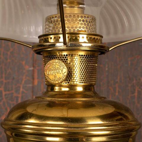 #47540 Aladdin Model 12 Electrified Oil Table Lamp image 5