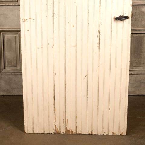 #47719 32x71 Antique Painted Beadboard Barn Door image 3