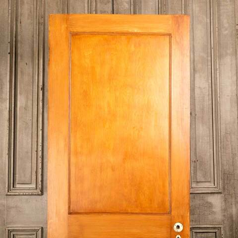 #47729 30x78 Salvaged Antique 2 Panel Interior Door image 2