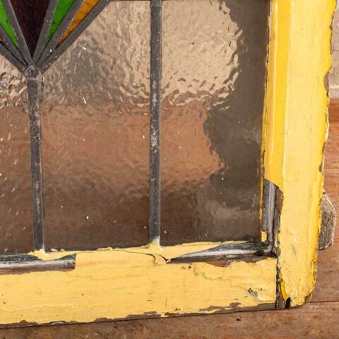 #47805 Salvaged Antique Stained Glass Window image 6