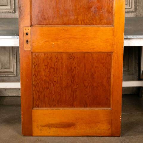 #47964 32x82 Antique 2 Panel Pine Interior Door image 6