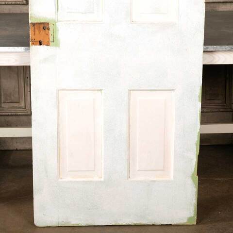 #47970 30x77 Antique 4 Panel Wood Interior Door image 6