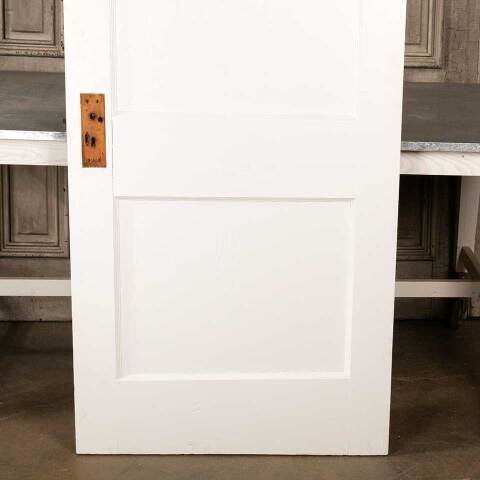 #47971 32x79 Antique 2 Panel Pine Interior Door image 6