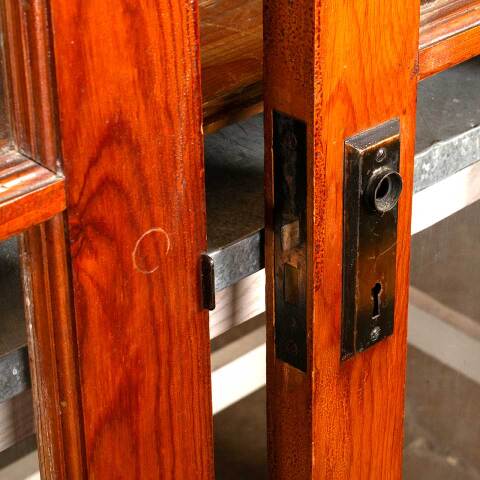 #47972 60x80 Antique 15 Lite Interior French Doors image 7