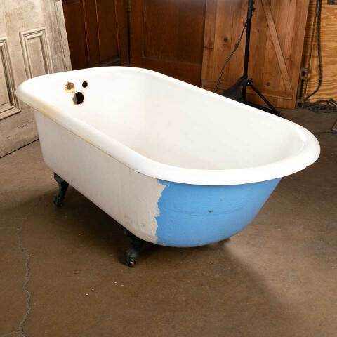 #47978 30x60 Antique Cast Iron Clawfoot Bathtub image 8