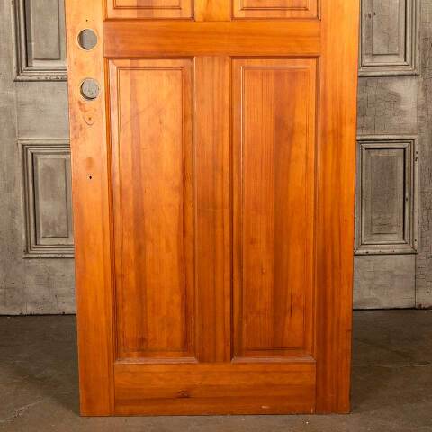 #47979 32x78 Salvaged Arched Lite Wood Entry Door image 3