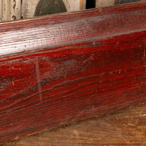 #48019 Salvaged Antique Pine Wood Baseboard Trim image 2