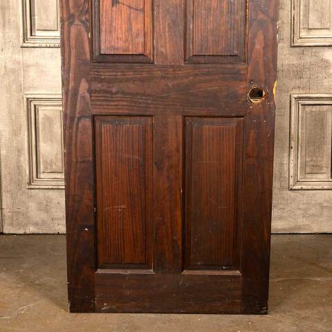 #48052 30x78 Salvaged 6 Panel Pine Interior Door image 3
