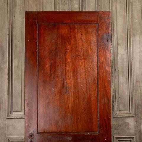 #48060 30x78 Antique 2 Panel Pine Interior Door image 5