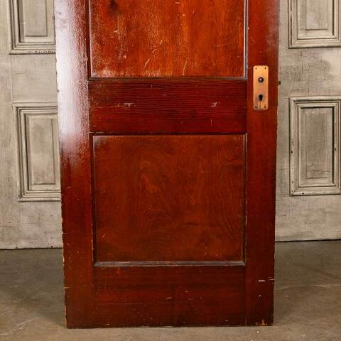 #48062 30x78 Antique 2 Panel Pine Interior Door image 3