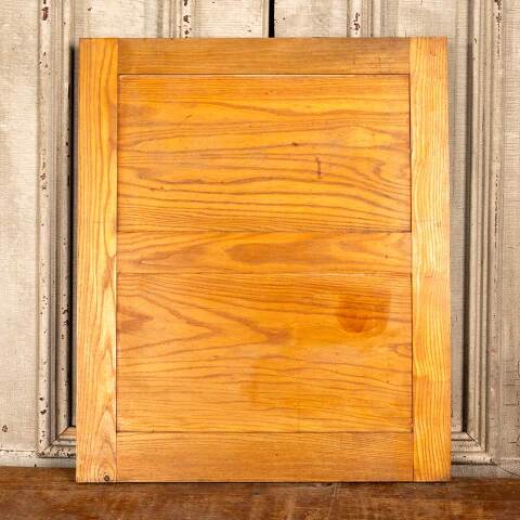 #48097 Salvaged Antique 2 Panel Oak Cabinet Door image 4