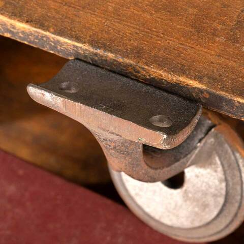 #48124 Salvaged Cast Iron Handrail Wall Bracket image 6