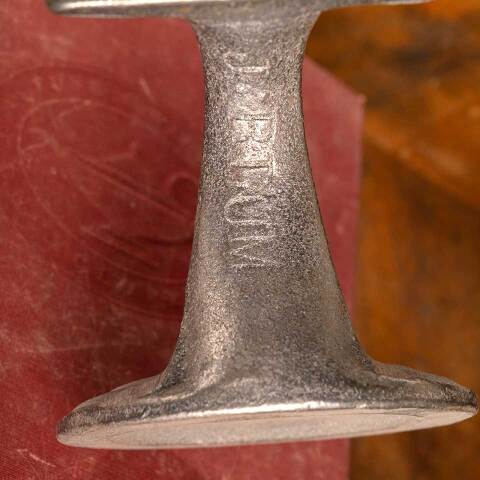 #48124 Salvaged Cast Iron Handrail Wall Bracket image 7