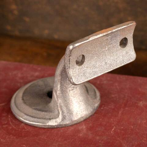 #48124 Salvaged Cast Iron Handrail Wall Bracket image 2