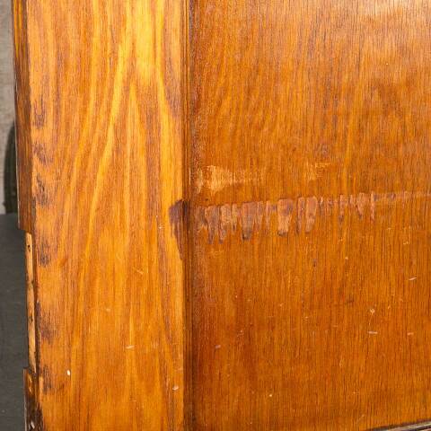 #48178 30x78 Antique 2 Panel Wood Interior Door image 4