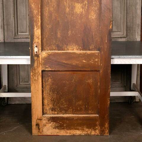 #48183 32x79 Antique 2 Panel Wood Interior Door image 6