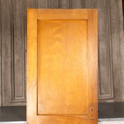 #48187 30x80 Antique 2 Panel Interior Door w/ Mirror image 7