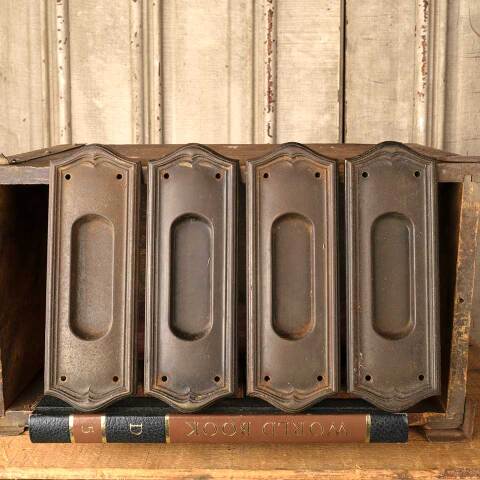 #48311 Antique Arts & Crafts Pocket Door Pulls image 3