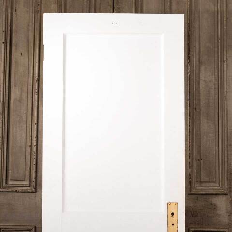 #48500 30x77 Antique 2 Panel Pine Interior Door image 5