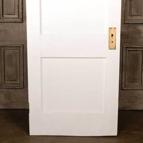 #48500 30x77 Antique 2 Panel Pine Interior Door image 6