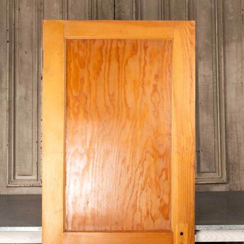 #48504 30x74 Antique 2 Panel Pine Interior Door image 2