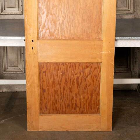 #48504 30x74 Antique 2 Panel Pine Interior Door image 6