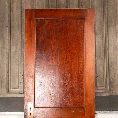 #48505 30x77 Antique 2 Panel Pine Interior Door image 5