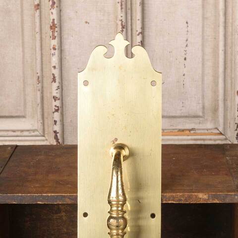 #48539 Salvaged Brass Door Pull Handle Hardware image 4