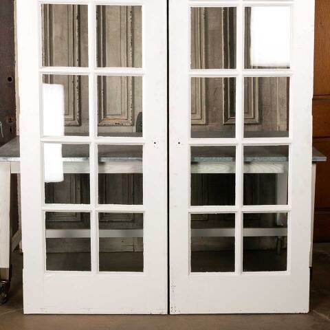 #48579 60x83 Antique 10 Lite French Entry Doors image 7