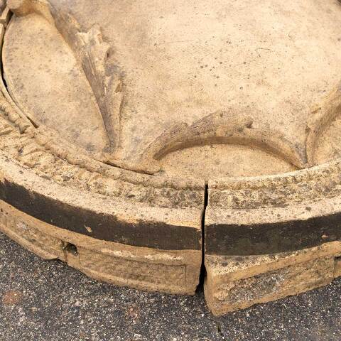 #48638 Salvaged Union Station Terra Cotta Medallion image 3