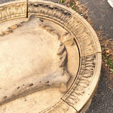 #48638 Salvaged Union Station Terra Cotta Medallion image 2