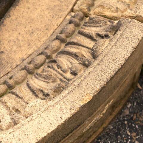 #48638 Salvaged Union Station Terra Cotta Medallion image 6