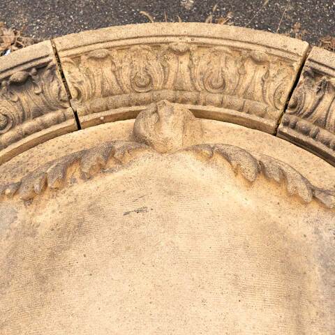 #48638 Salvaged Union Station Terra Cotta Medallion image 8