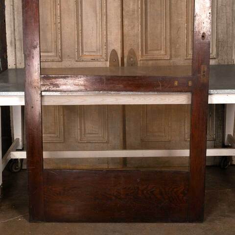 #48676 44x89 Antique Pointed Arch Wood Screen Door image 3