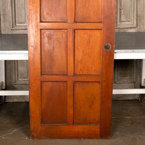 #48682 30x80 Salvaged Antique 8 Panel Interior Door image 3