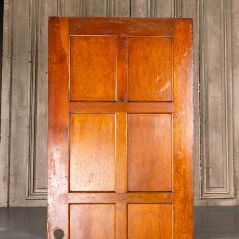 #48682 30x80 Salvaged Antique 8 Panel Interior Door image 5