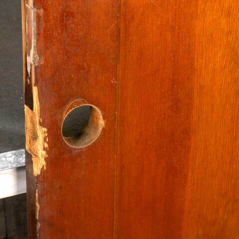 #48682 30x80 Salvaged Antique 8 Panel Interior Door image 7