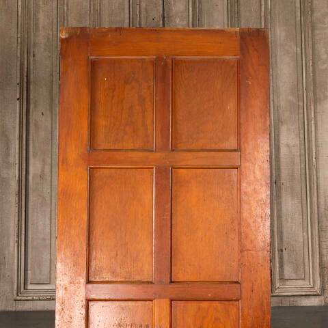 #48683 30x80 Salvaged Antique 8 Panel Interior Door image 2