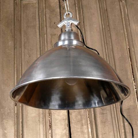 #48877 Salvaged Industrial Aluminum Pendant Light image 8