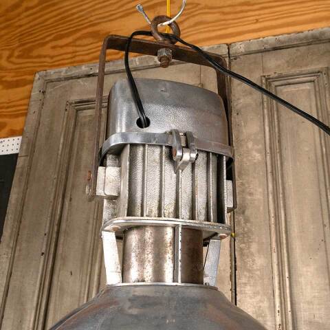#48880 Large Industrial Style Metal Light Fixture image 3