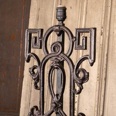 #48892 Cast Iron Architectural Salvage Table Lamps image 3